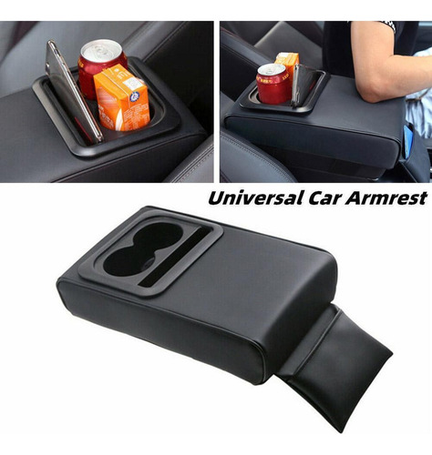 Caja De Consola Central De Reposabrazos Universal Para Coche