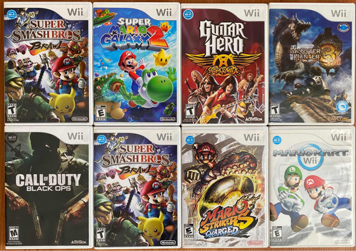Juegos Wii Originales (super Mario Galaxy 2, Entre Otros)