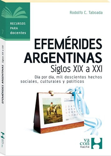 Libro Efemerides Argentinas De Rodolfo C. Taboada