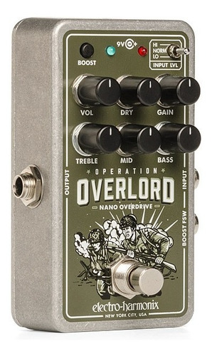Pedal Ehx Nano Operation Overlord C/ Nf-e & Garantia