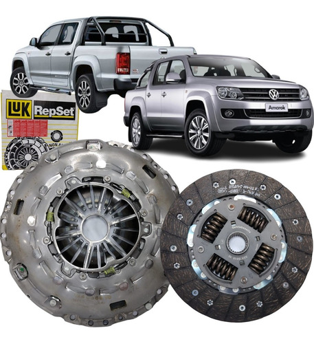 Imagem 10 de 10 de Kit Embreagem Platô Disco Amarok 2.0 16v 2010 A 2020