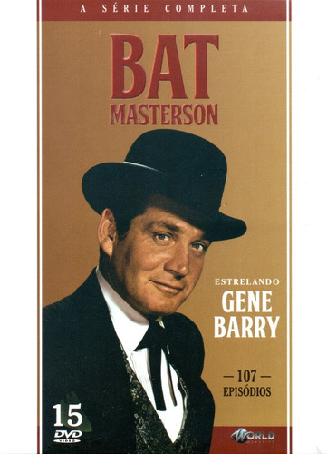 Dvd Bat Masterson A Serie Completa - World - Bonellihq L19