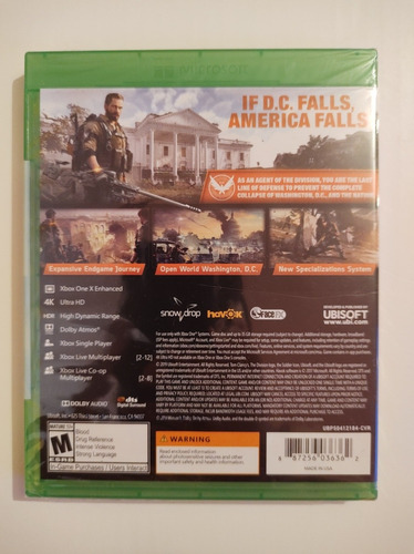 Tom Clancy's The Division 2 Xbox One Nuevo Fisico