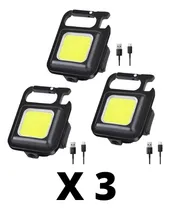 Comprar Linterna Led Recargable Llavero Portátil Destapador Multiuso