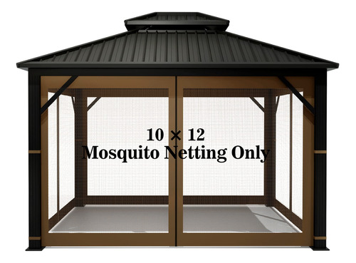 Hugline - Mosquitera Universal De Repuesto Para Kiosco, 10 X