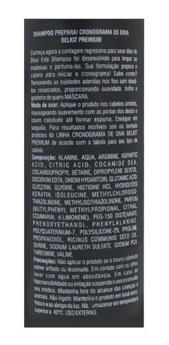 Imagen 2 de 3 de Shampoo Limpieza Profunda Diva 500ml Belkit