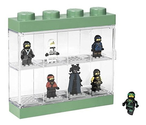 Lego la película Ninjago Minifigura Vitrina 8 compartimentos 
