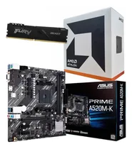 Comprar Combo Actualizacion Amd Athlon 3000g Mother Asus A520m-k 8gb
