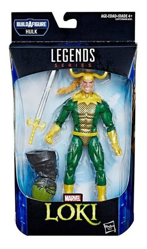Legends Marvel Loki Baf Hulk Nuevo Y Sellado 