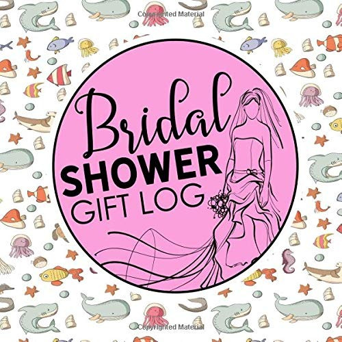 Bridal Shower Gift Log Gift Card Registry, Gift Register, Gi