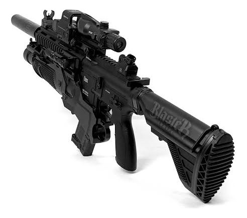 Rifle De Hidrogel Hk416 Nuevo En Caja (Usado)