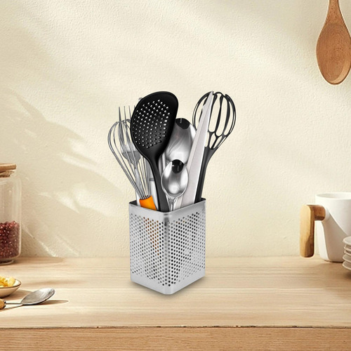 2 Elegante Juego De Organizador De Cubiertos Y Soporte
