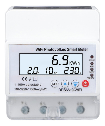 Medidor Inteligente Fotovoltaico Wifi 110v 220v 1100a Disyun