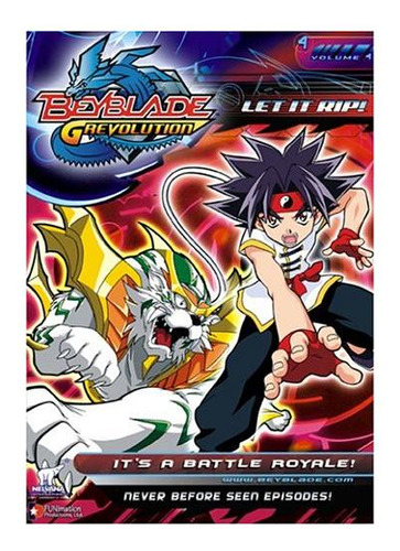 Beyblade G Revolution Vol. 4 Dvd Animación Subtitulada