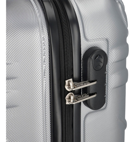 Valija American Tourister Tesa Plateado Grande
