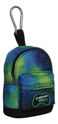 Mini Mochila Mujer Galactic Fluor Azul Head