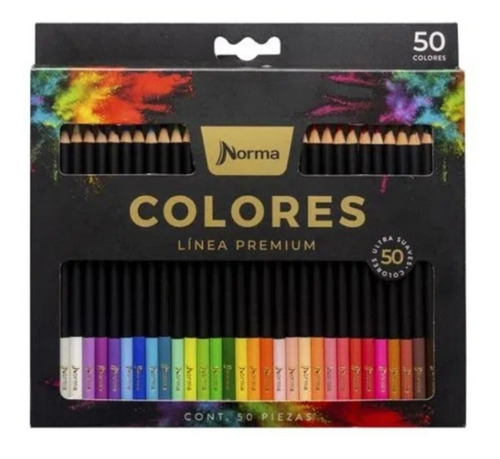 Colores Norma Premium *50 Unidades *5 Cajas