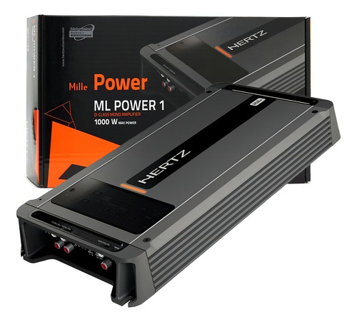 Módulo de alimentación Hertz Ml Power 1 (1 canal/1000 W) Color gris mono
