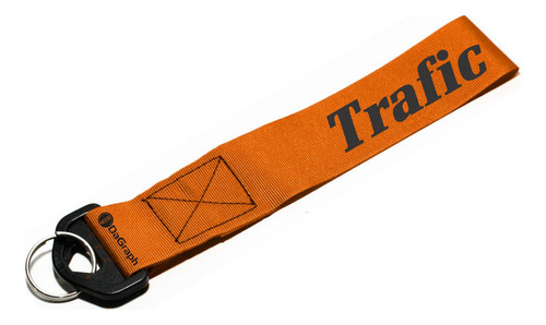 Llavero Cinta 20 X 4 Cm Renault Trafic Naranja