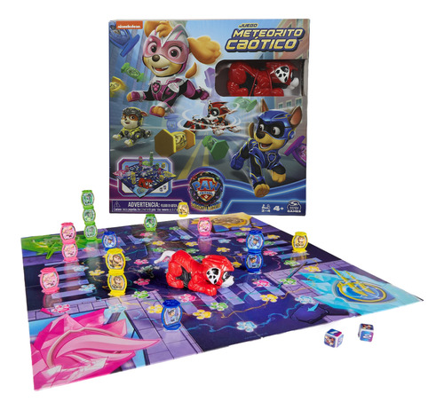 Paw Patrol Meteorito Caotico Juego De Mesa Spin Master