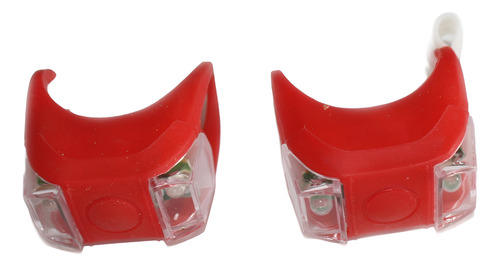 Luz Frontal Para Bici, 2 Focos Led Por Lado Del Manubrio