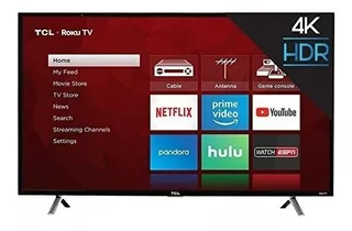 Tcl 43s405 43 Pulgadas 4k Roku Smart Tv Ultra Hd Led (2017 M