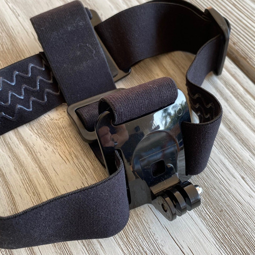 Imagen 2 de 3 de Correa Gopro Para La Cabeza + Quickclip Para Hero 8, 9 Black