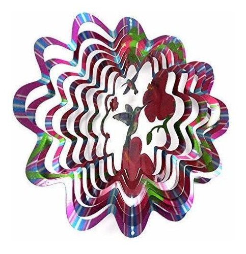 Worldawhirl Perinola 3d Viento Spinner Pintado A Mano De Ace