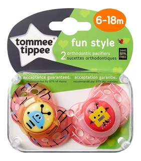 Chupetes Fun Style 6-18 Meses Tommee Tippee