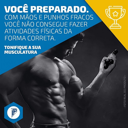 Imagem 2 de 8 de Hand Grip Mola Com Ajuste Até 40kg Fortalecimento Punho Mão