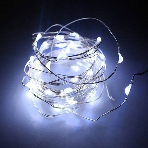 Imagen 5 de 9 de Hilo Led 5m Luz Luces Decoracion Retro Guirnalda X50 Palermo