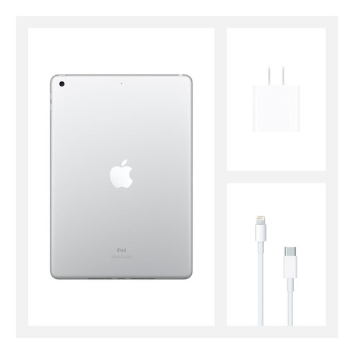 Imagen 10 de 10 de Apple iPad de 10.2" WI-FI 32GB Plata (8ª generación)