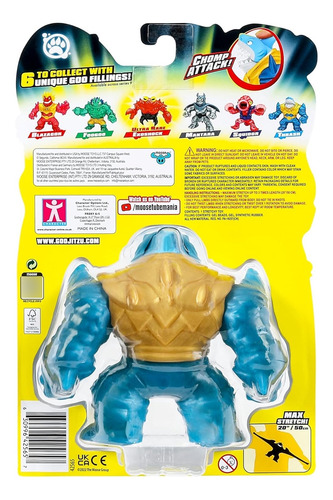Paquete De Héroes Heroes Of Goo Jit Zu Deep Goo Sea Thrash.
