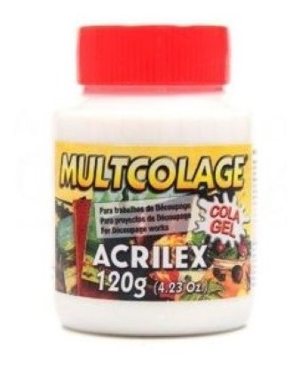 Multicolage 120gr Acrilex Para Decoupage