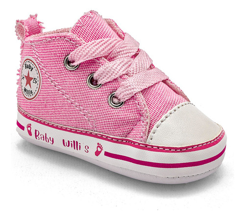 Zapato Casual Bebe Niña Willis Hunter Rosa 10-12 120-998 T3