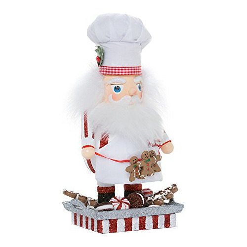 Kurt Adler Hollywood Santa Jengibre Chef Cascanueces 305 Cm