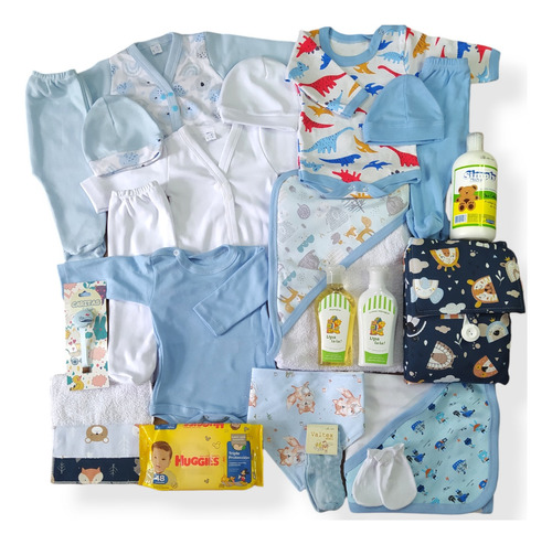 Kit Cuidado De Bebés 23 Productos Toallas Humedas
