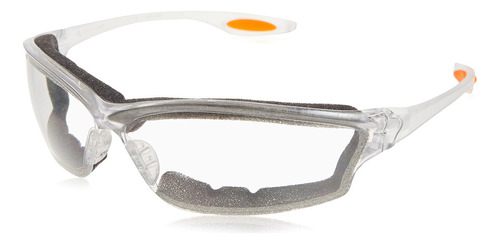 Crews Lw310af Ley 3 Gafas De Seguridad Transparentes Con Te.