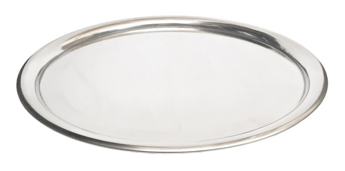 Bandeja Pizzera Acero Inox. 34cm Mozo Pizza Gastronómica