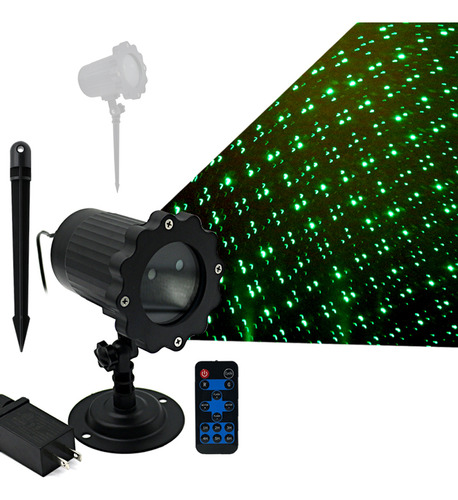 Projector Light Indoor Outdoor Red/green.2-color Motion
