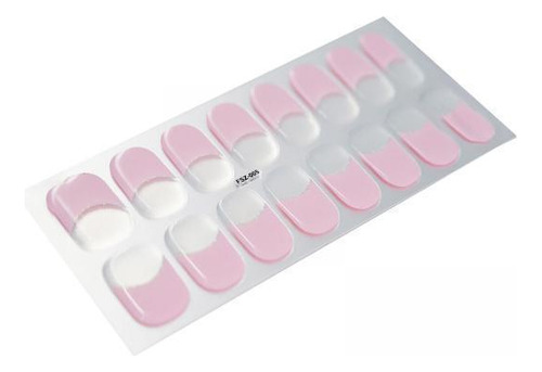 3 Envolturas De Uñas De Gel Semicuradas, Tiras De Uñas