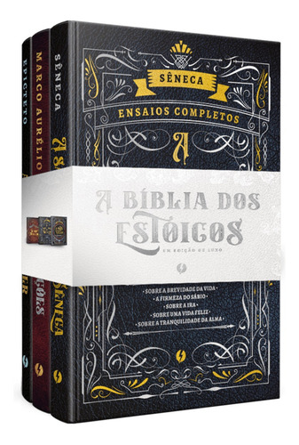 Livro A Bíblia Dos Estoicos  Edição De Luxo