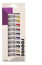 Comprar Oleos En Pomo Metal Pintura X 12 Artística Reeves Óleo