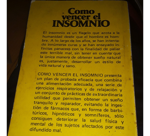 Vencer Y Vivir - Como Vencer El Insomnio.m.d Robert.bruguera