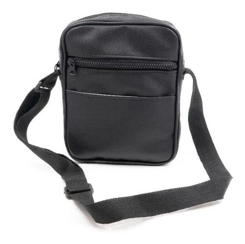 Imagen 1 de 6 de Bandolera Morral De Cuero Sintético Bourbon Store