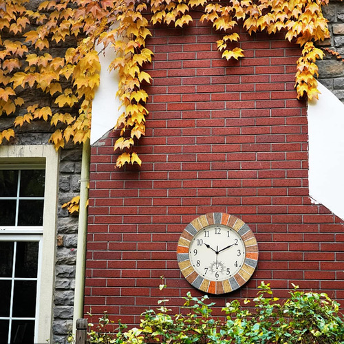 Reloj Y Termómetro Para Interiores Y Exteriores, Relojes De