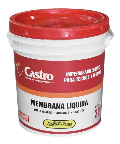 Membrana Liquida Castro Blanco 20kg