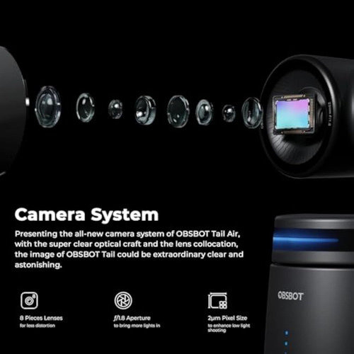 Obsbot Tail Air Ndi Streaming Ptz Cámara,