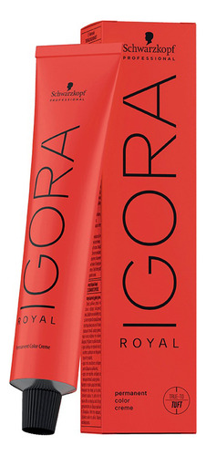 Tintura Igora Royal Schwarzkopf X 12 + Oxidante 20 Volumenes Tono A Elección