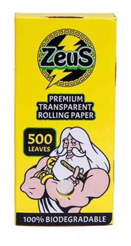 Papel Zeus Celulosa 500 -  500 Papelillos 1  1/4